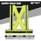 Northmon Safety Hi Vis Yellow Safety Strap Belt, 1'' Reflective Silver Tape NM-SS-YW - alternate 2